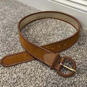 New! Boden - Brown Suede Belt